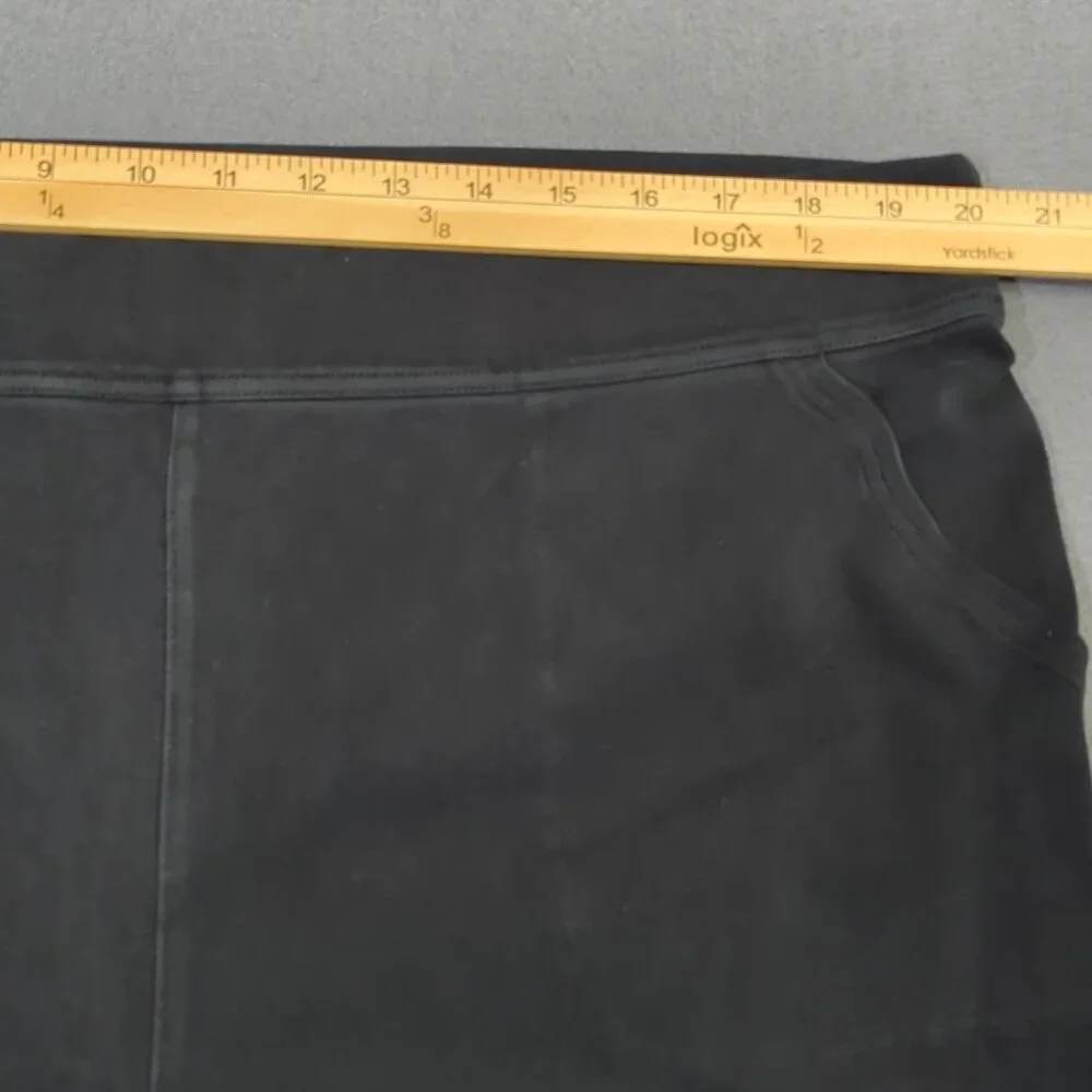 Duluth Trading Co Pants Women's XXL Regular Black NoGA Naturale Cotton Leggings - Picture 5 of 11